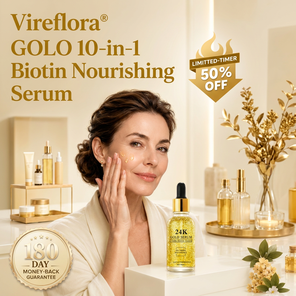 10-in-1 Biotin Serum | Vireflora® GOLO Nourishing Serum
