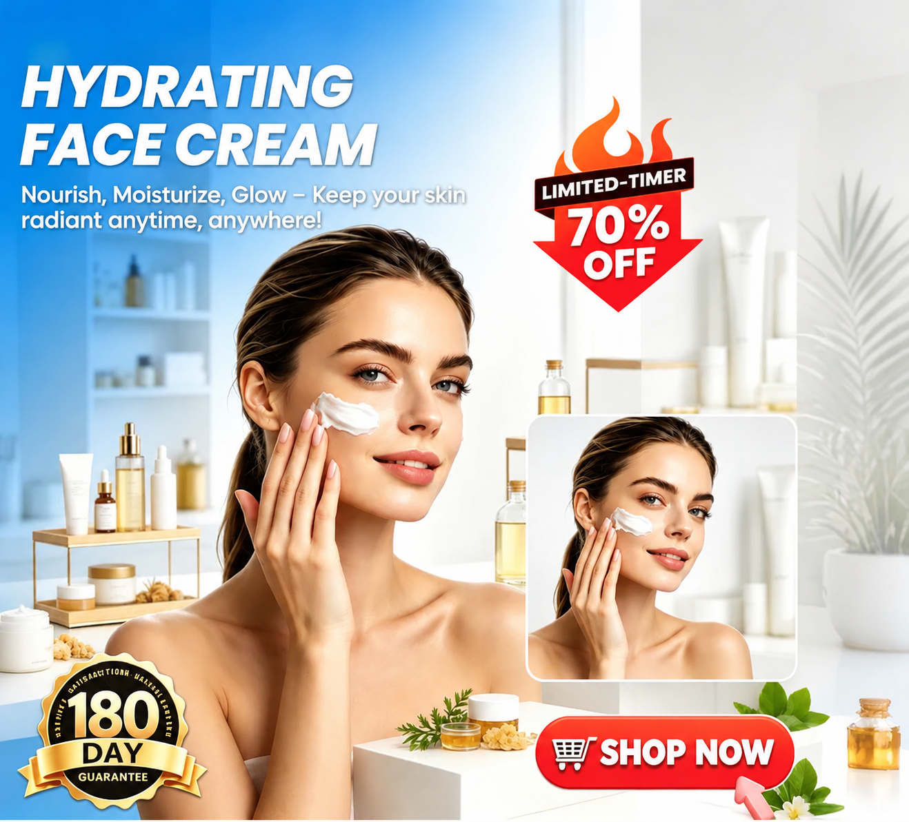 ✨Vireflora®Skin Restoration Cream 🍀